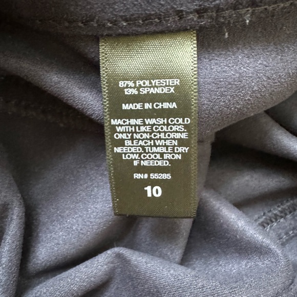 Express Button Down Navy Skirts - Picture 6 of 6